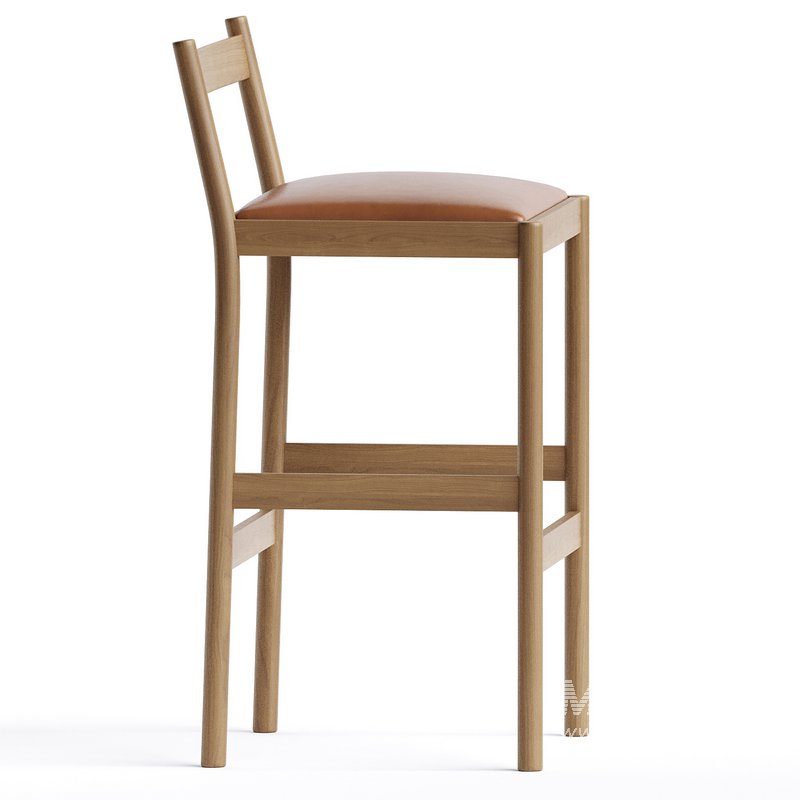 Carob Bar Stool - Image 3