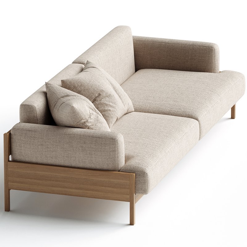 Kinuta Sofa 3 Seater A S01 - Image 1
