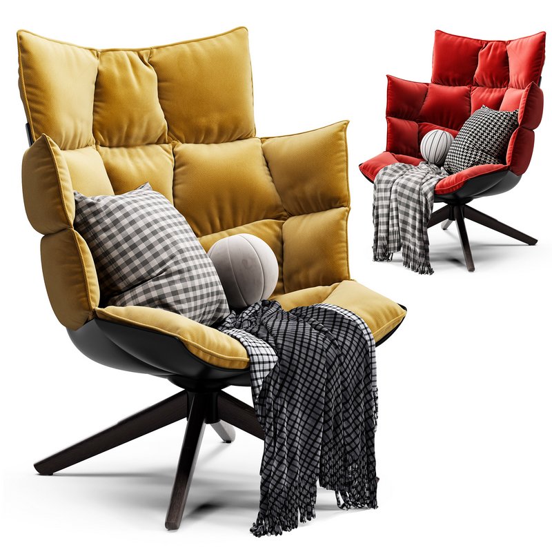 Husk chair b&b italia - Image 1