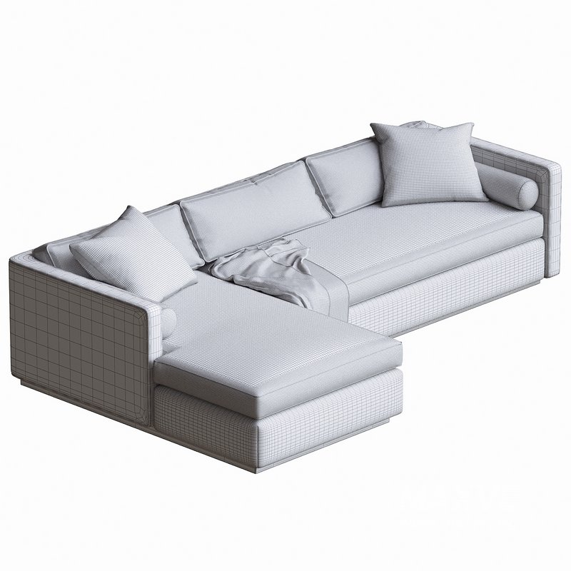 Sawyer 2 Piece Sectional Antwerp Natural - Image 4