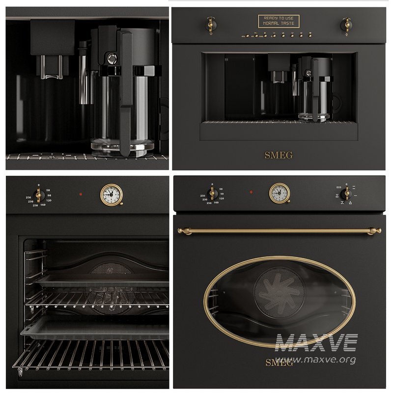smeg black appliance - Image 5