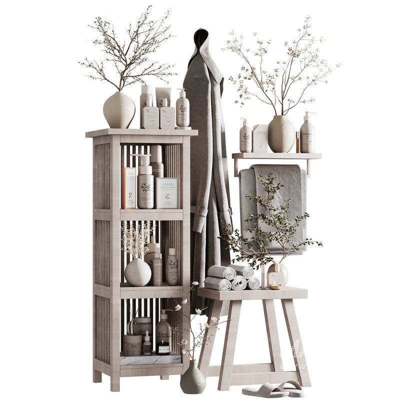 Bathroom accessories set 35 - Image 1