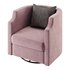 Infinity Swivel Barrel Chair Blue - Thumbnail 6