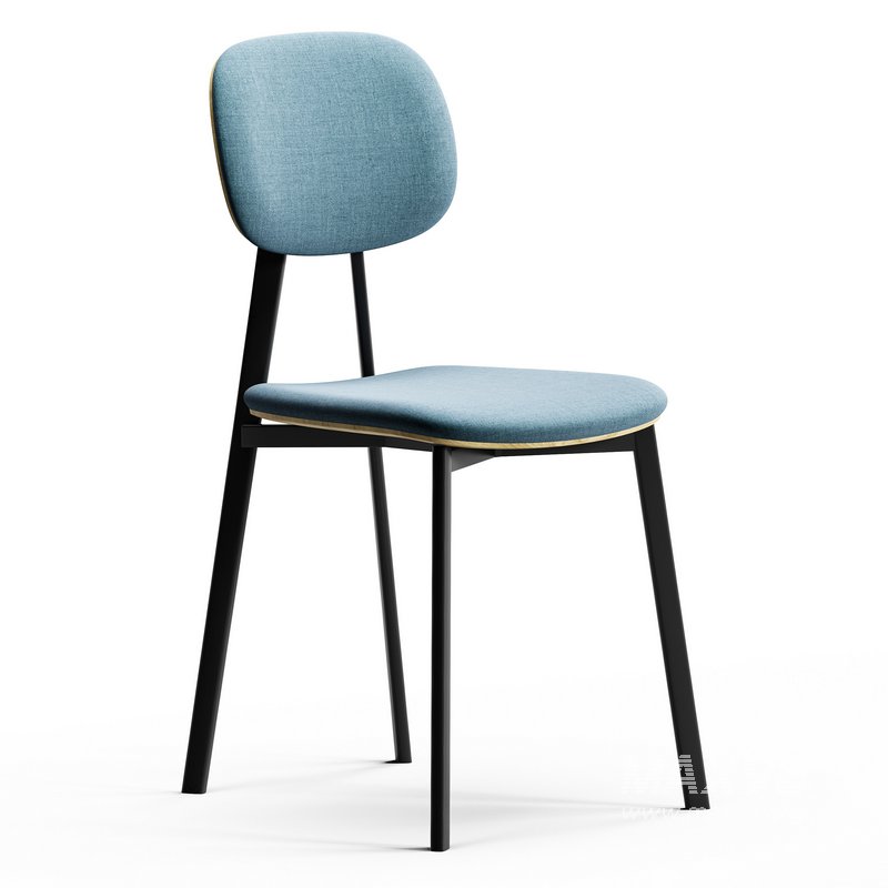 Lollipop Young Fabric And Wood Chairs By Diotti - Image 5