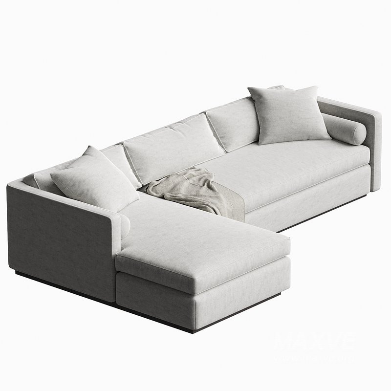 Sawyer 2 Piece Sectional Antwerp Natural - Image 1