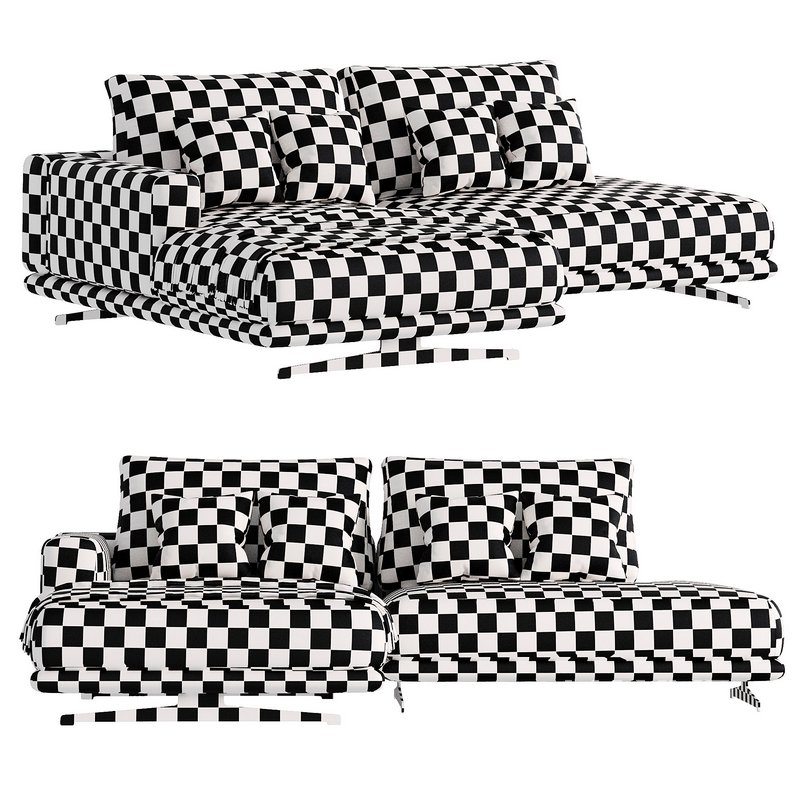 Zillis 2 seat corner Sofa - Image 2