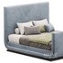 Double bed with upholstered headboard - Thumbnail 10