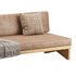 Pierre Leather Armless Loveseat - Thumbnail 11