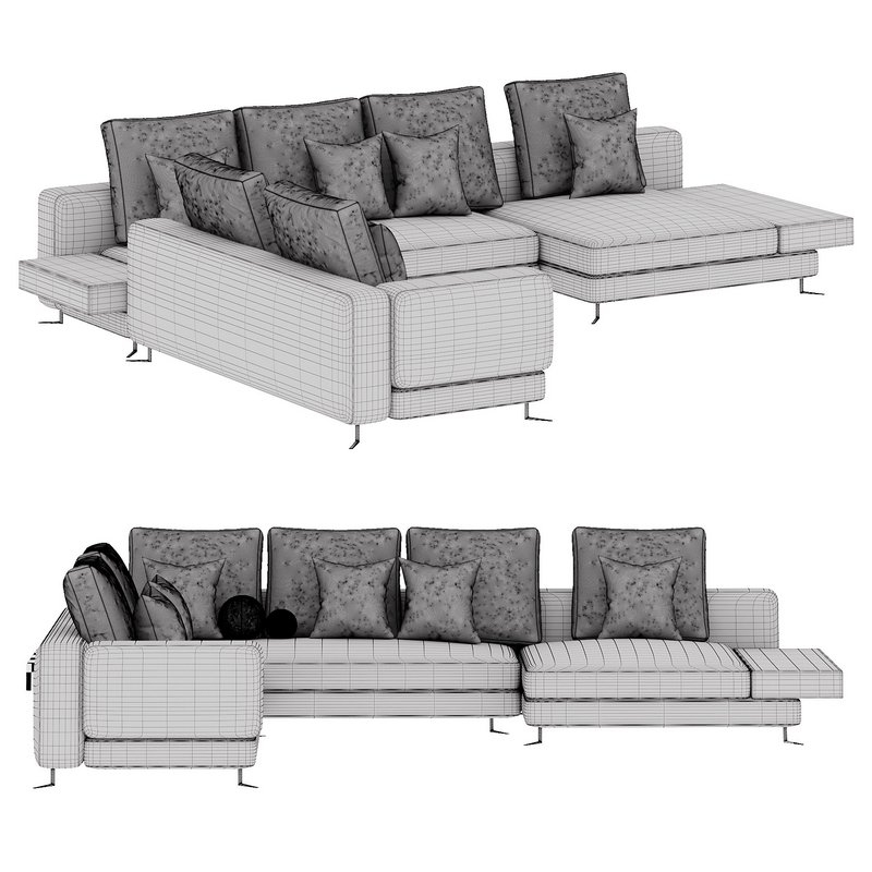 Minotti White Sofa - Image 6