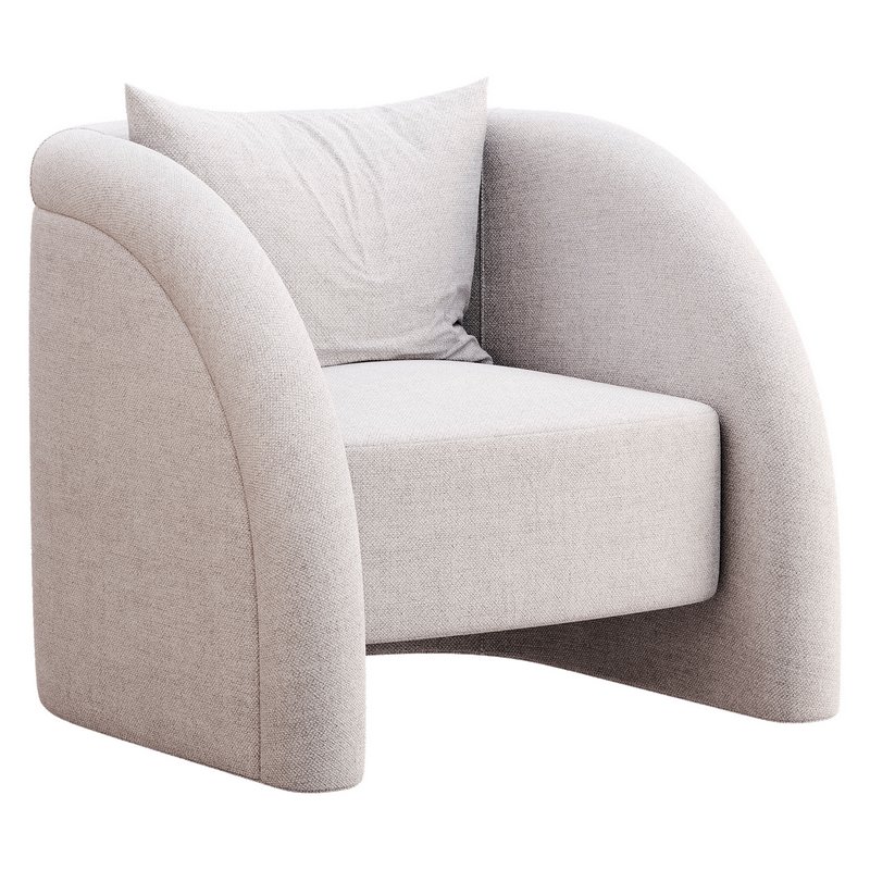Modern Pearl Armchair - Image 3