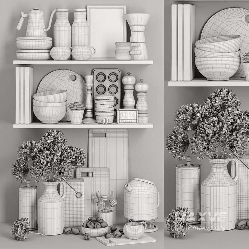 Kitchen decor set 02 - Image 4