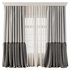 Herringbone Patterned Bottom Curtains 62 - Thumbnail 3