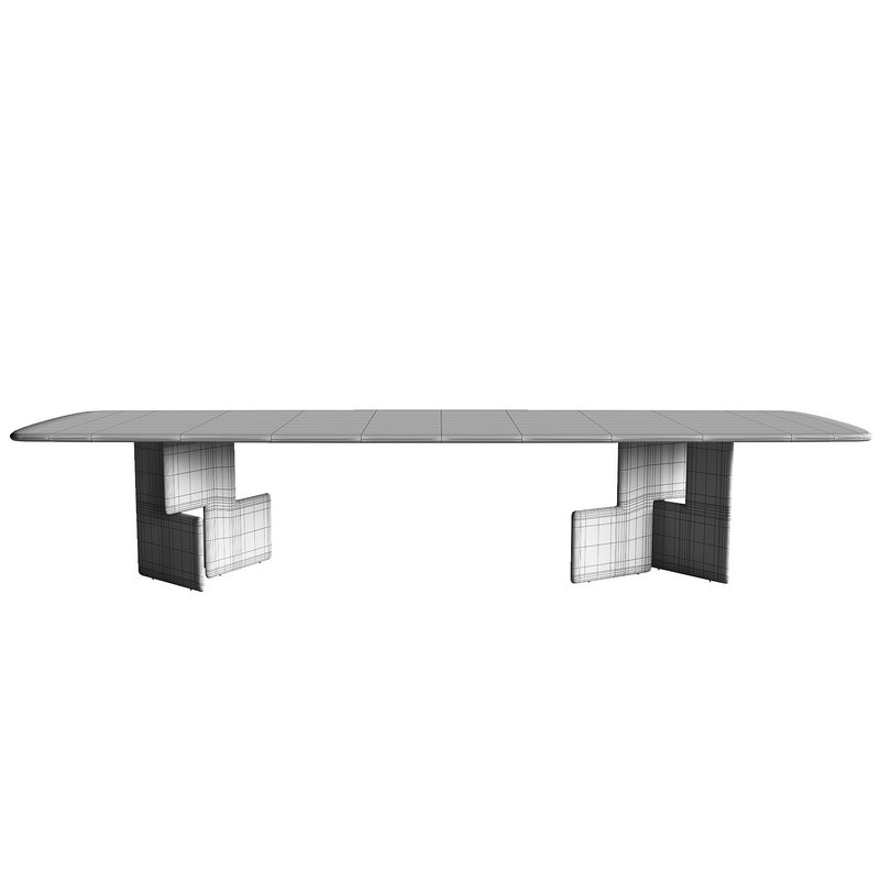 Nico Square dining table by minotti - Image 4