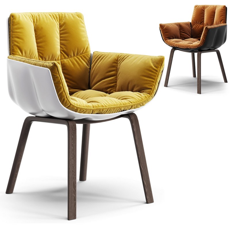 Husk chair b&b italia - Image 2