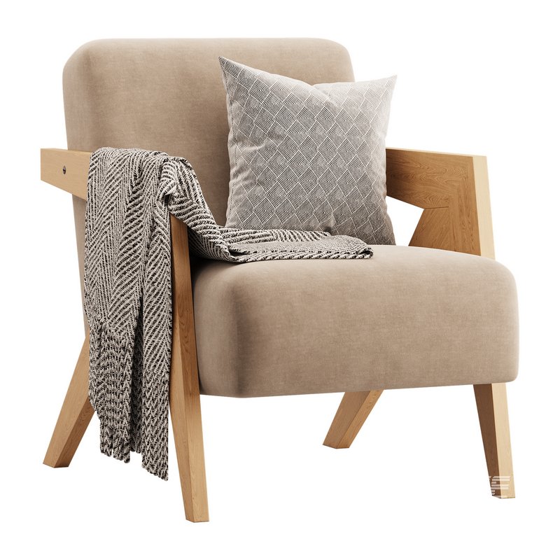 Contemporary Accent Chair - Image 4