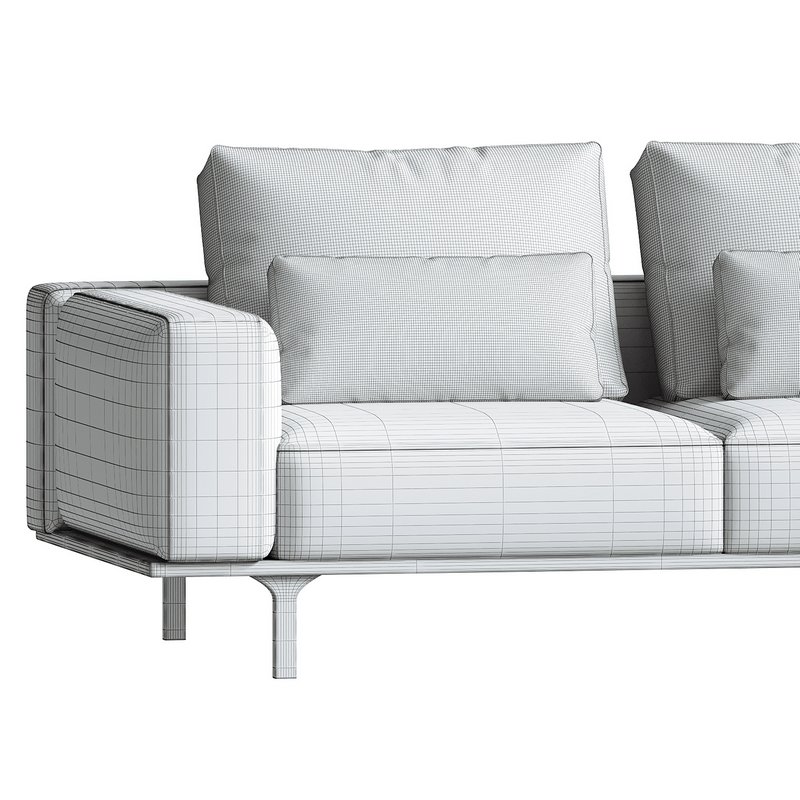 Bross Italian Sectional Sofa by Franco Ferri - Image 5