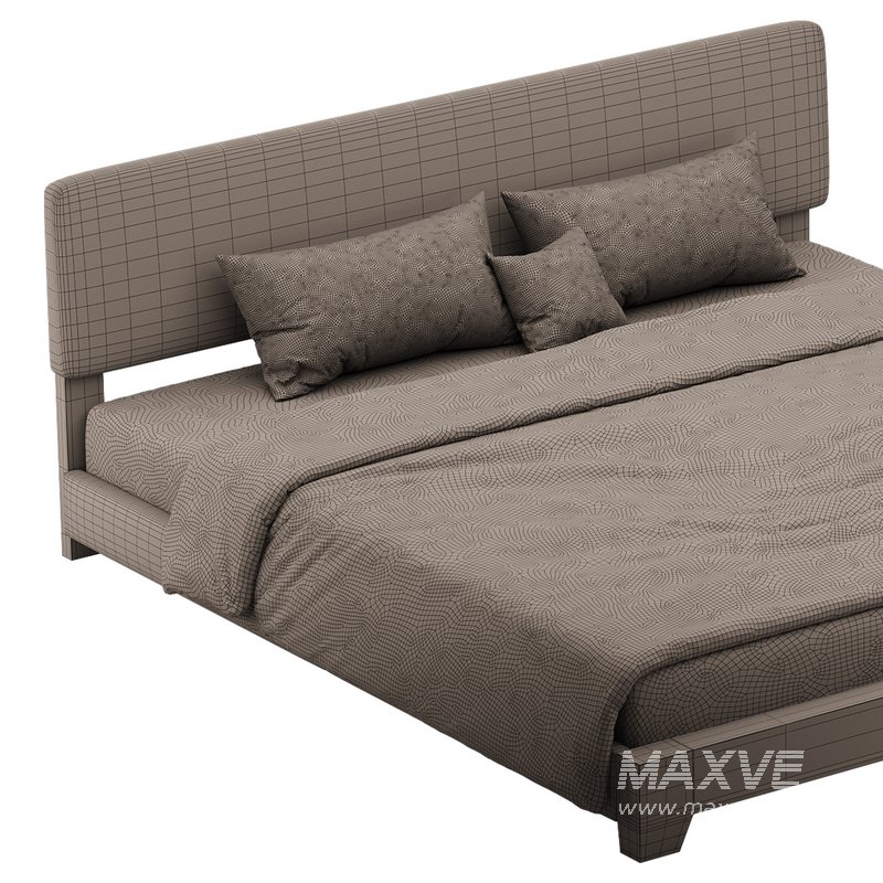 Einfach King Upholstered Platform Bed - Image 15