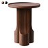 Solid walnut end table - Thumbnail 3