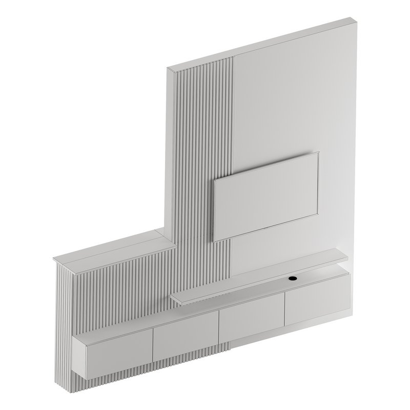 Kitchen Room Furniture TV Stand design by ingriddetalha - Image 4