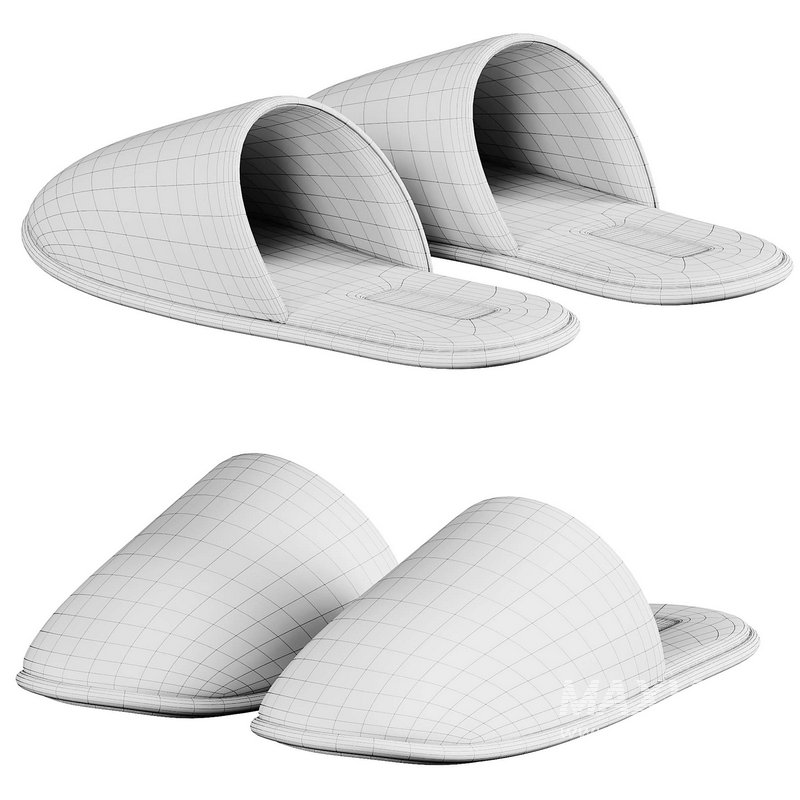 TERRY BATHROOM SLIPPERS - Image 2