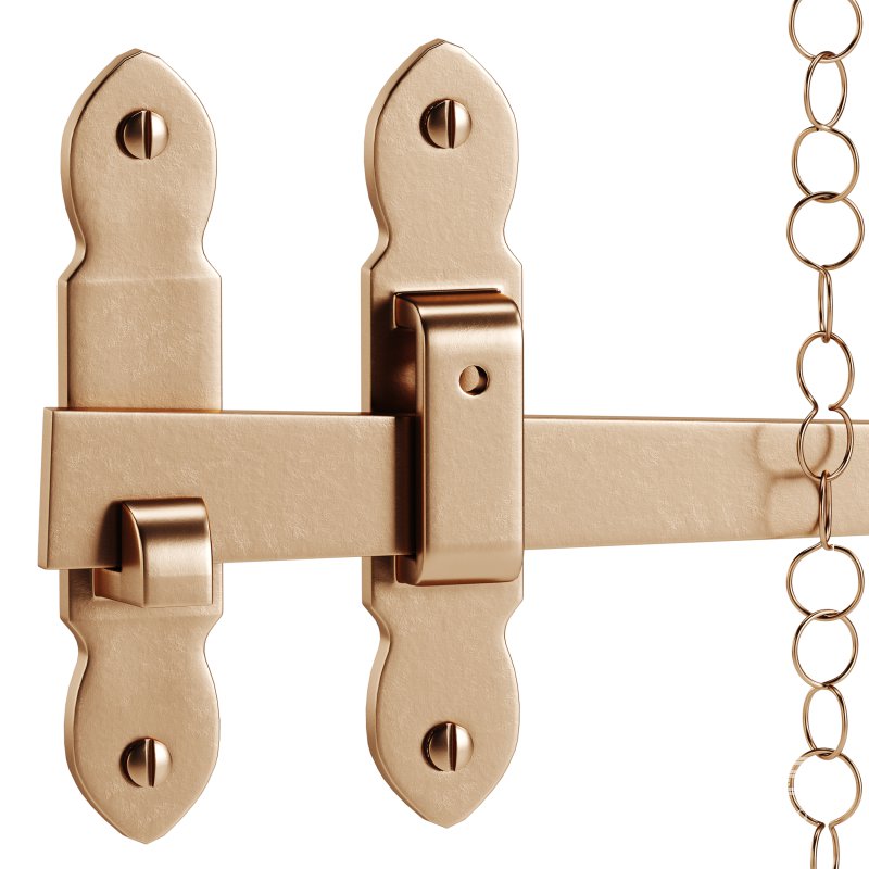 Bathroom Door Lock Latch - Image 12