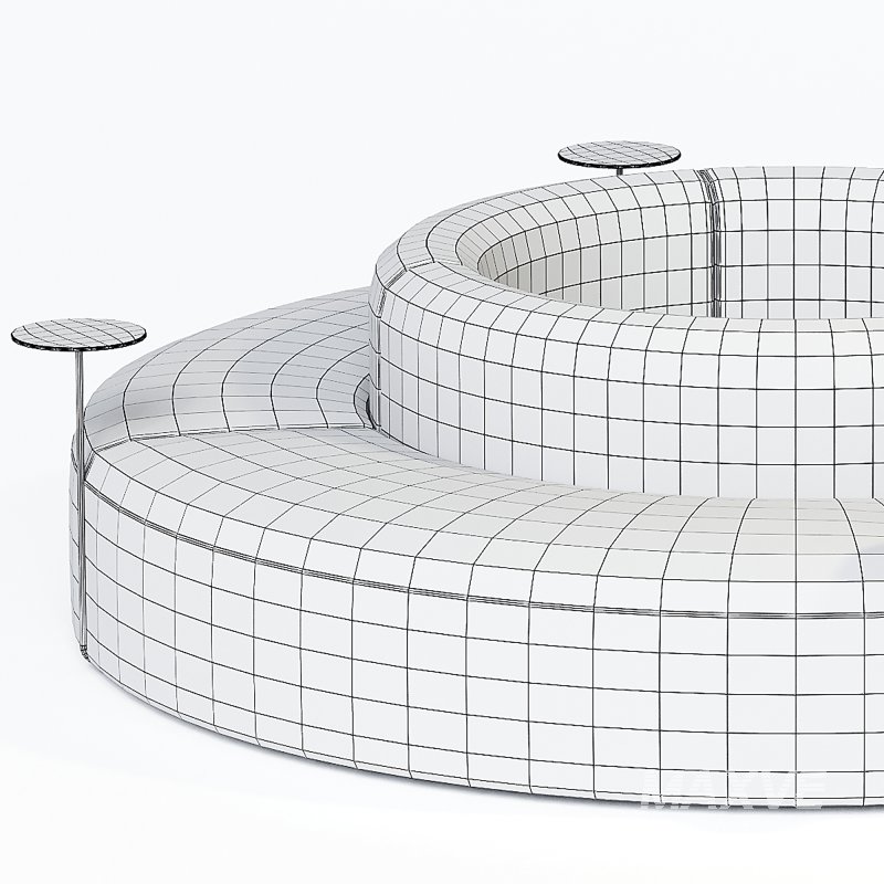 ARTIKO Sectional modular fabric sofa AT 20 by MDD - Image 2