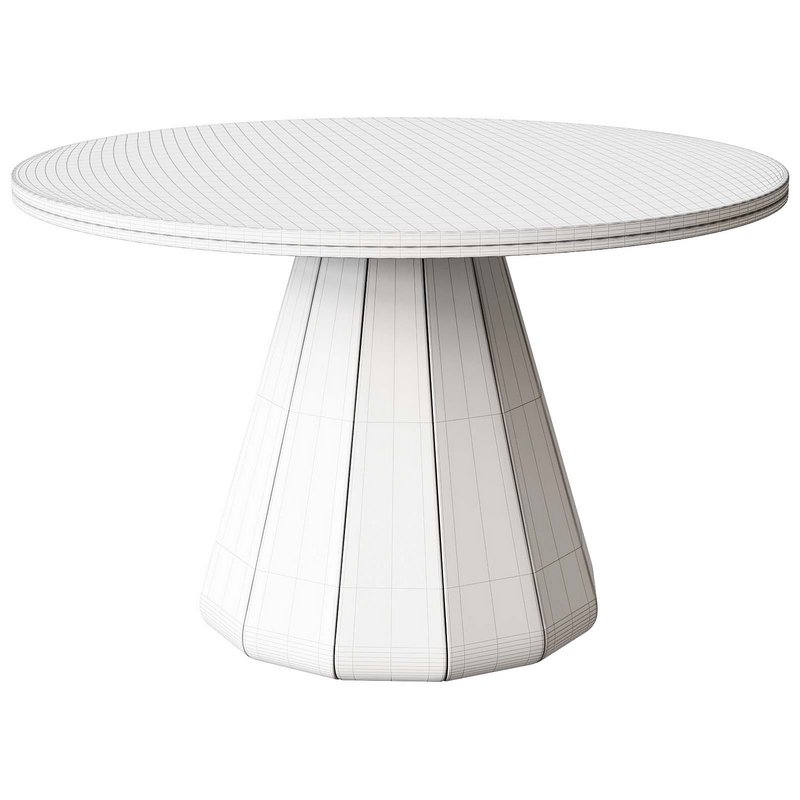 Nordic style modern simple round dining table sets - Image 4