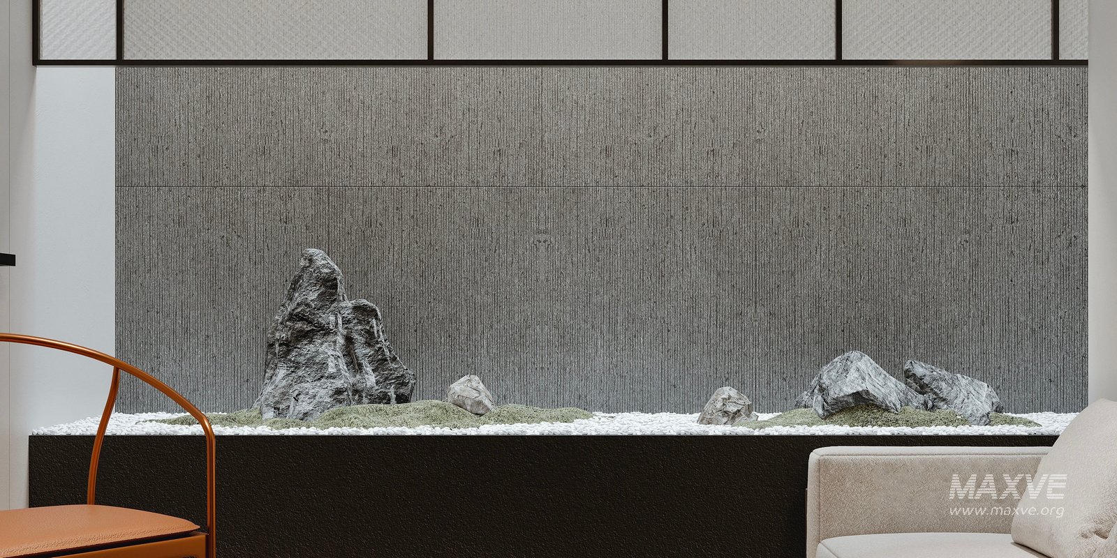 Chinese restaurant tea room hallway - Image 8