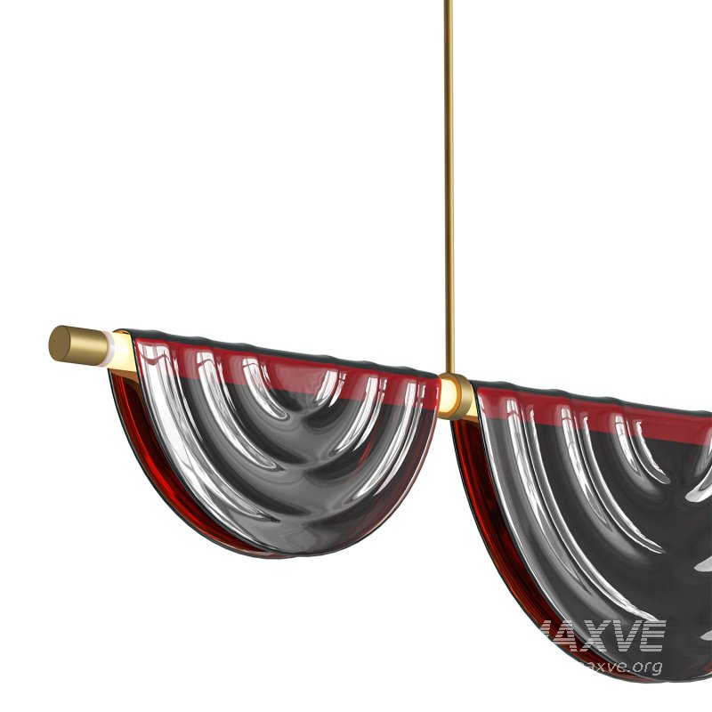 Cive Pliée Chandelier Light by HOLLY HUNT - Image 5