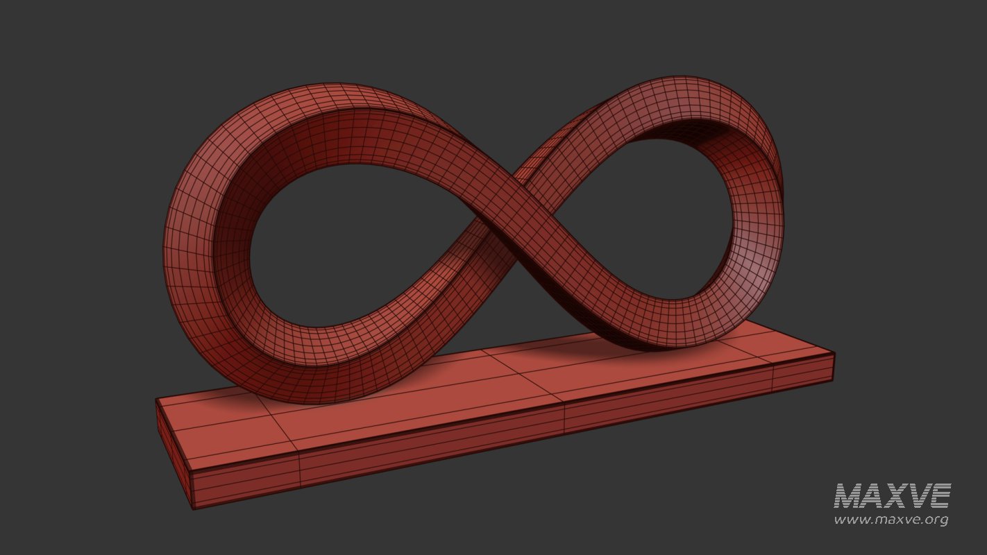 Abstract sculpture Infinity Mobius - Image 9