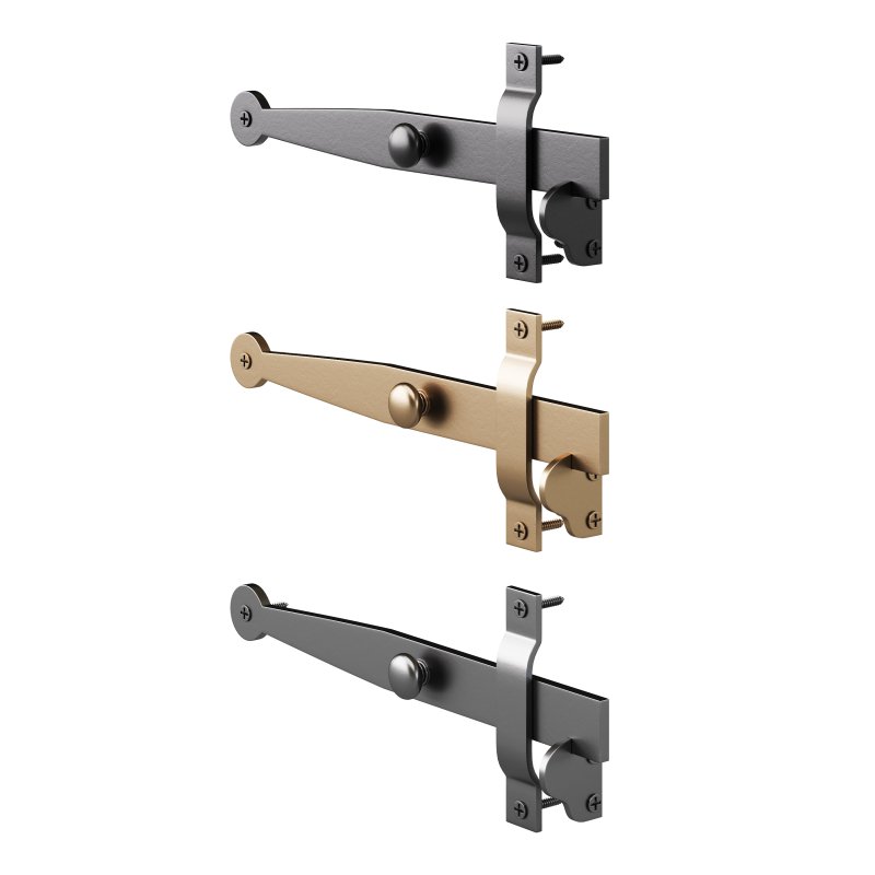 Cast Iron Gate Latch Bar Catch - Image 6