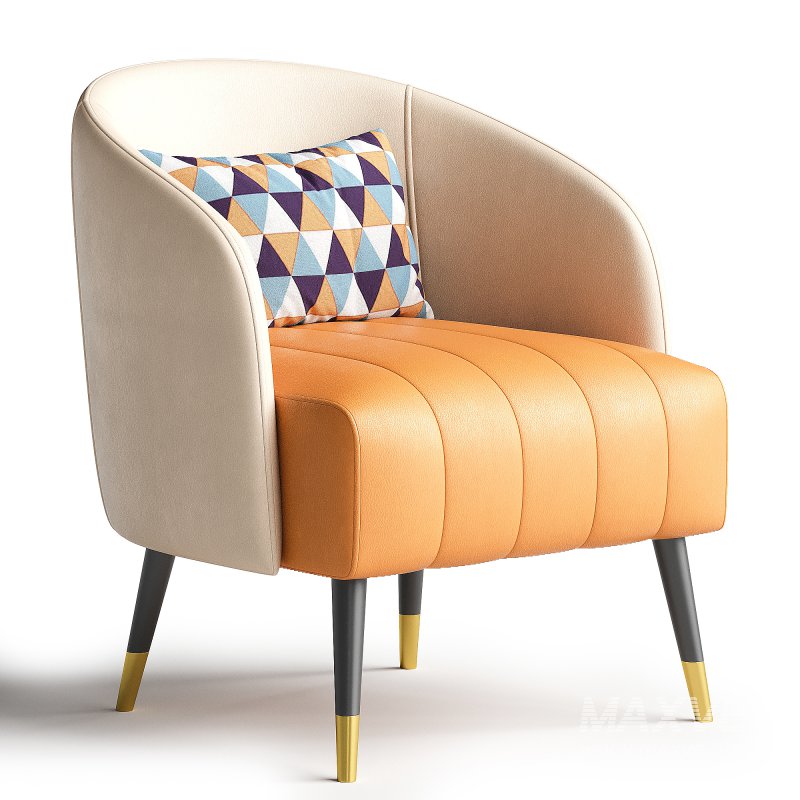 Microfiber Leather Slipper Chair - Image 4