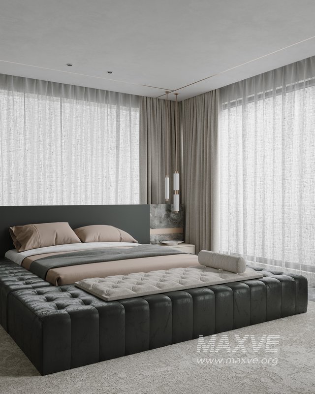 Bedroom interior scenes - Image 9