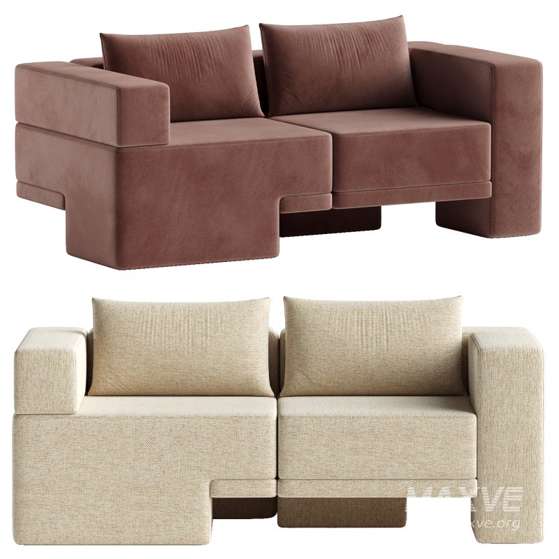 Sarsen Loveseat - Image 5