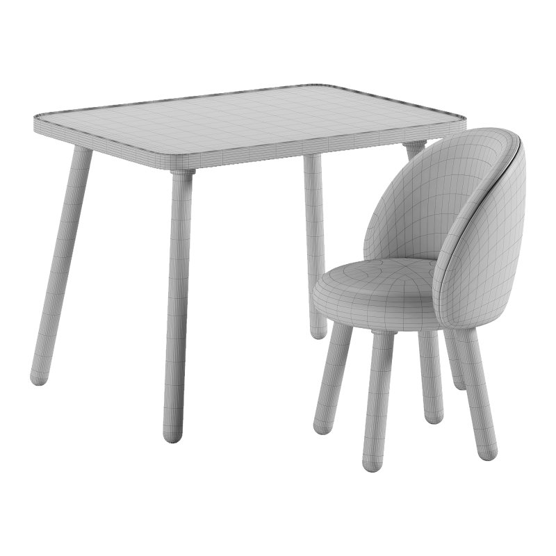 Table and chair childrens set - Image 6