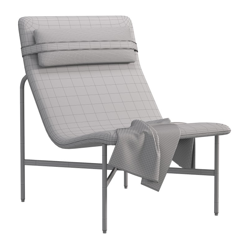 Deep Thoughts Leather Lounge Chair - Image 6