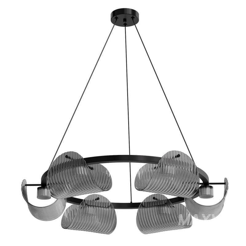 Curved Striped Glass light - Image 2