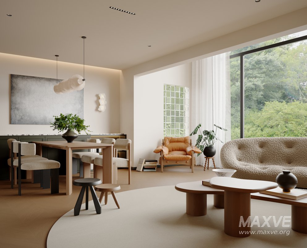 Living Room Dining Room Office - Image 3