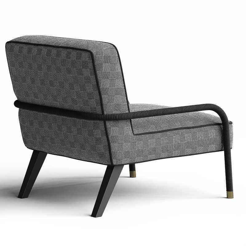 LOOP Armchair By Gianfranco Ferre Home - Image 4