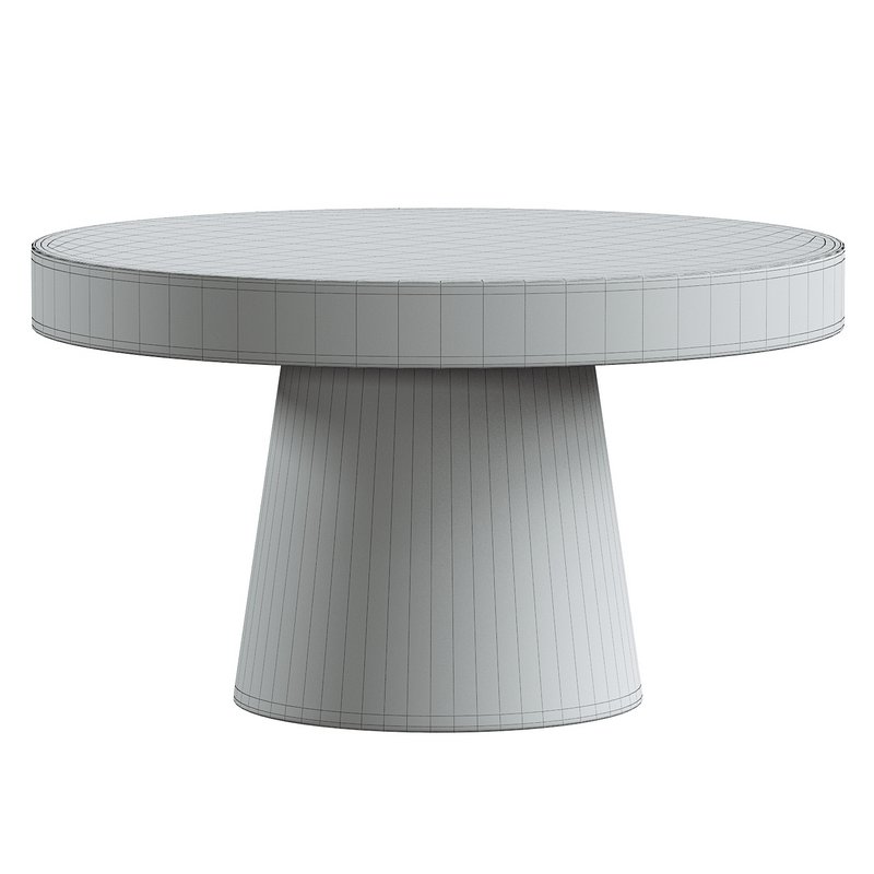 Prevelly Concrete Round Coffee Table - Image 3