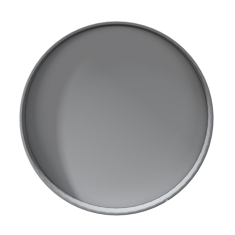 Semicircular Mirror Wall Decor - Image 3
