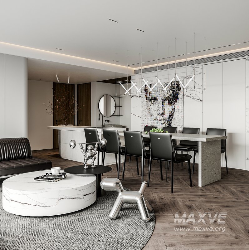 Living Room Dining Room Kitchen - Image 10