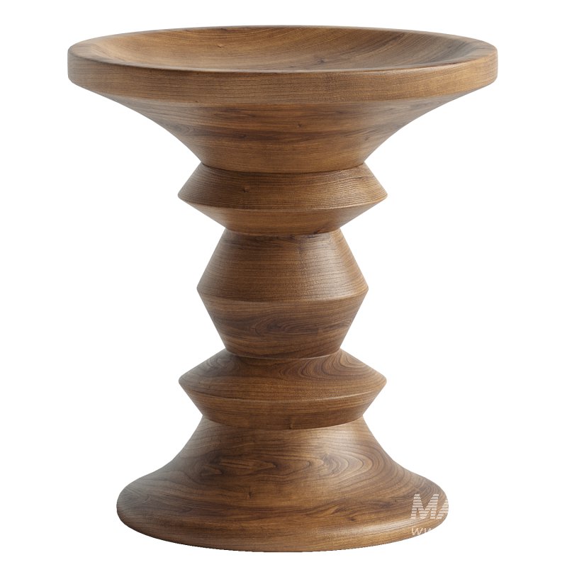 Eames Turned Stool Shape C - Image 4