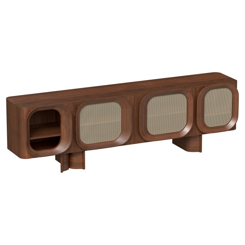 wooden sideboard - Image 1