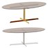 Oval glass dining table - Thumbnail 3