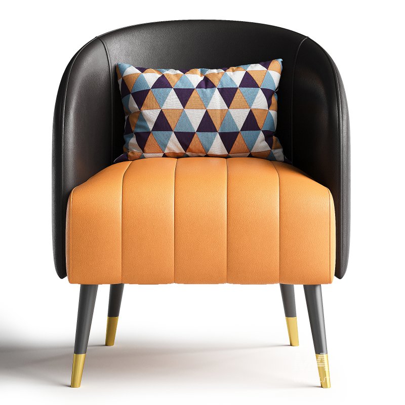 Microfiber Leather Slipper Chair - Image 3