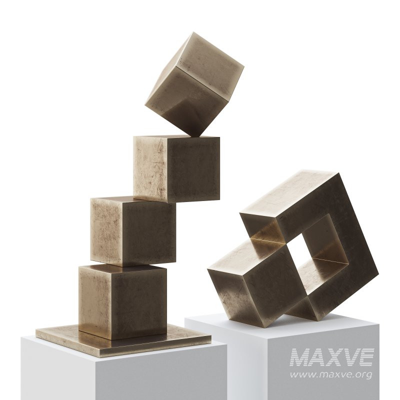 Abstract sculpture by Stephan Siebers - Image 1