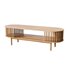 Oval Bamboo Coffee Table Natural Bamboo Coffee Table - Thumbnail 2