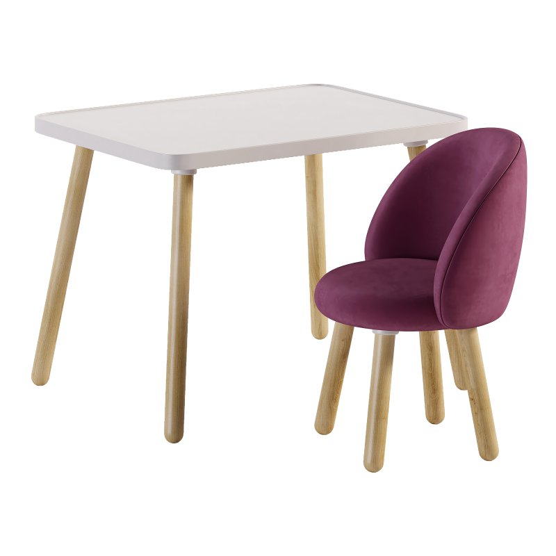 Table and chair childrens set - Image 2