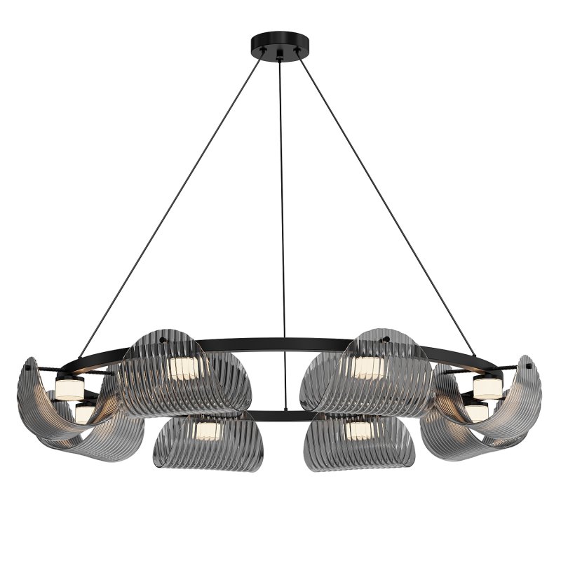 Curved Striped Glass - Image 1